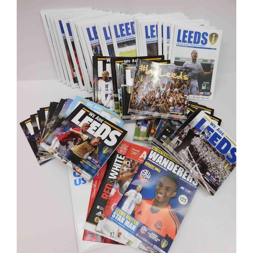 72 - Leeds United programs & others