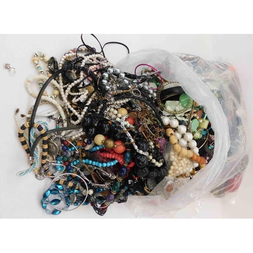 8 - Costume jewellery - approximately 8KG