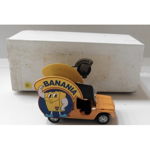 16 - Vintage - die cast Citroen Mehari Banania advertising - The Tour De France