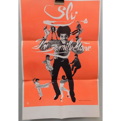 1 - Vintage - Sly & the Family Stone poster - approx. 3