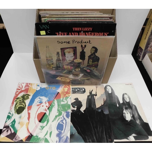 2 - Thirty nine LPs including - Hawkwind/The Sex Pistols/Deep Purple/White Snake/Fanny Hill/Rush & UFO