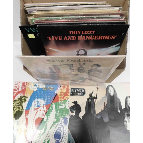 2 - Thirty nine LPs including - Hawkwind/The Sex Pistols/Deep Purple/White Snake/Fanny Hill/Rush & UFO