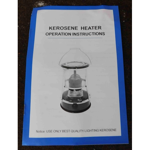 530 - New and boxed with bag, Kerosene heater - suitable for green houses etc.