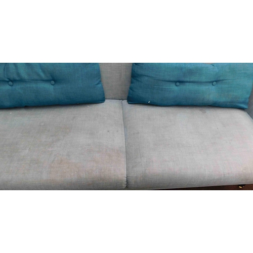 558 - Large 2 seater sofa with cushions