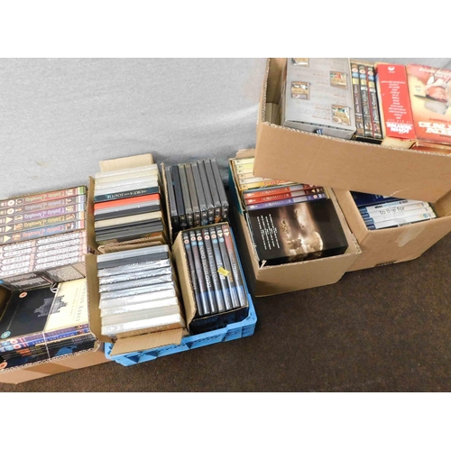 583 - Large collection of DVDs - some new including boxsets