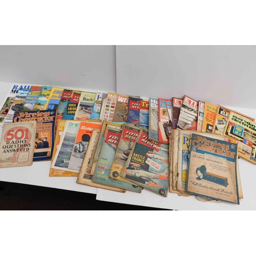 63 - Vintage - transport/model making & electronics magazines...