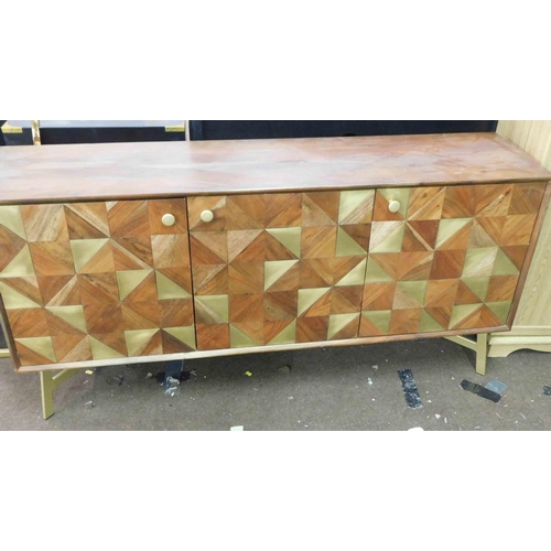 830 - Inlaid retro style sideboard by Hudson (new - ex display)...