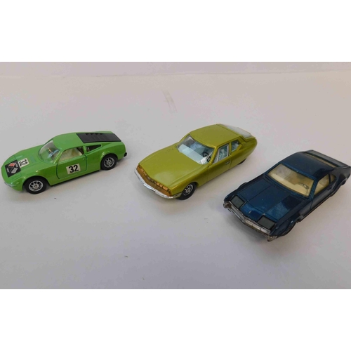 128 - Three - Corgi 1970's Whizwheels cars