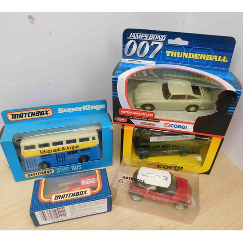 161 - Corgi & Matchbox - die cast vehicles - boxed