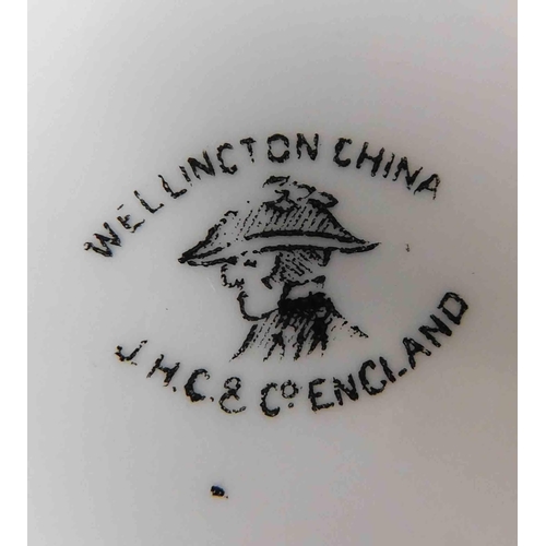 167 - Ceramic tea set - Wellington china