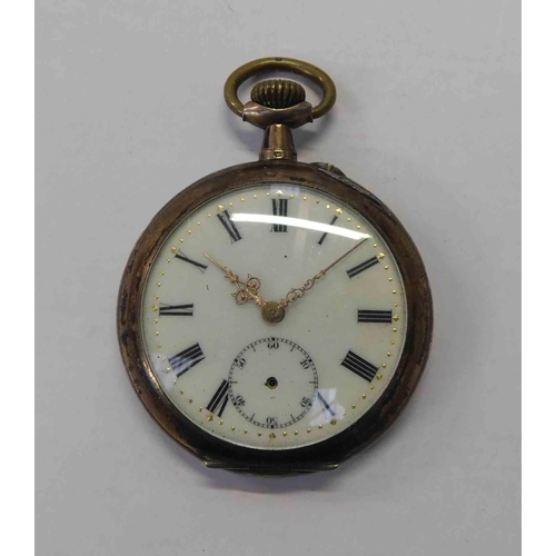 215 - Antique - Sterling silver hallmarked - pocket watch