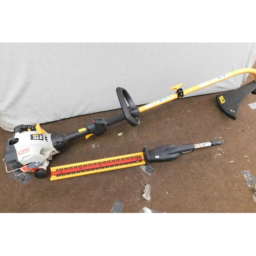 503 - Ryobi petrol strimmer and hedge trimmer attachment - unchecked