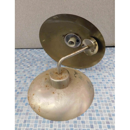 509 - 2x Industrial wall lamps-unchecked