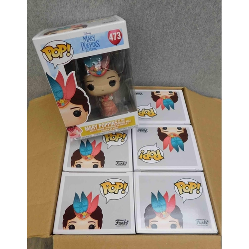 564 - 6x Mary Poppins returns Funko Pops