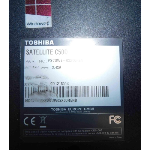 675A - Toshiba Satelite laptop - no chargers - unchecked