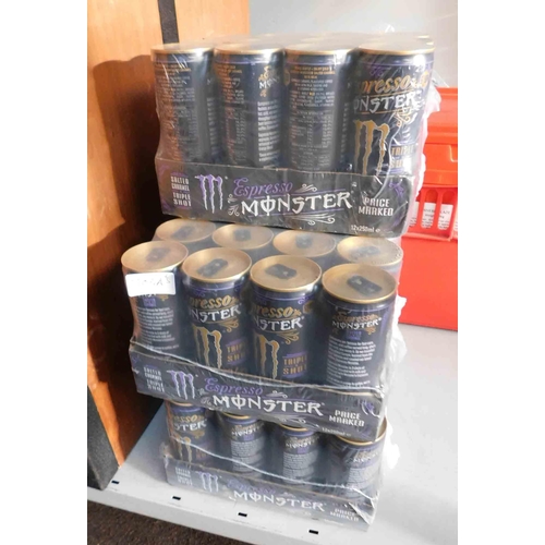 703A - 5x Cases of 12 (250ml) Monster Espresso-salted caramel