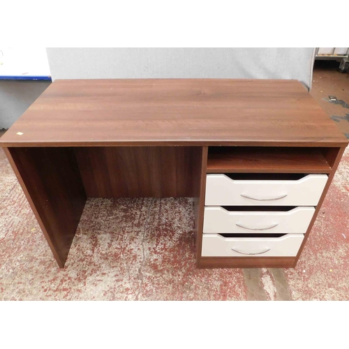 733 - New/unused 3 drawer dressing table (ex display)