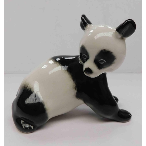 124 - Russian - ceramic Panda - approx 3.5