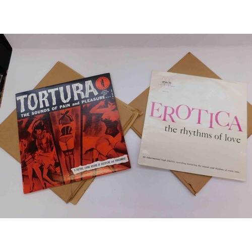 13 - Two LPs - Tortura/The Sound of Pain & Pleasure - & Erotica/The Rhythms of Love