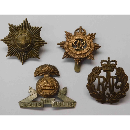 138 - Four - Military cap badges