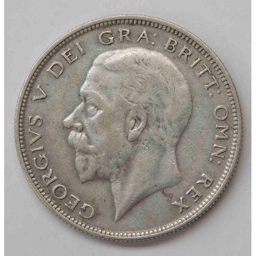 145 - George V - 1930 dated - Half crown coin