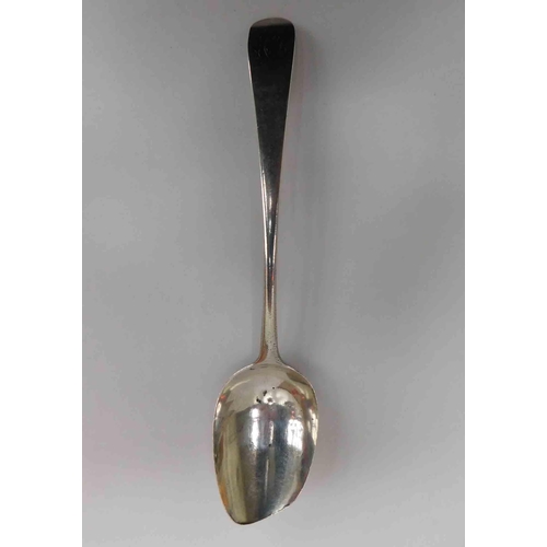 150 - Antique Georgian - Sterling silver hallmarked - serving spoon - London 1800s - WE/WF makers mark - 5... 