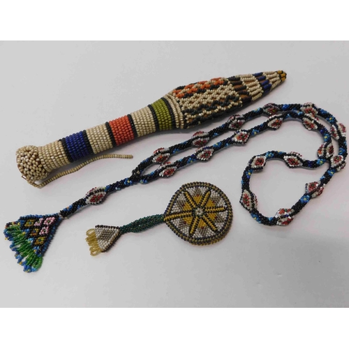 151 - Native American - beadwork items