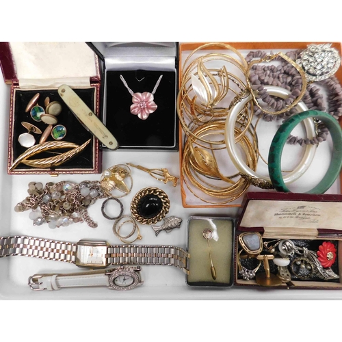 163 - Mixed - jewellery & watches