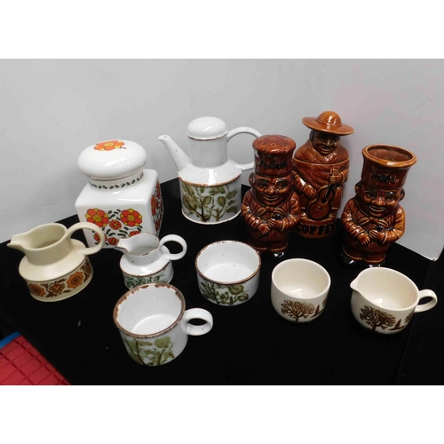 170 - Mixed ceramics - including P&K pottery/Midwinter & Stonehenge