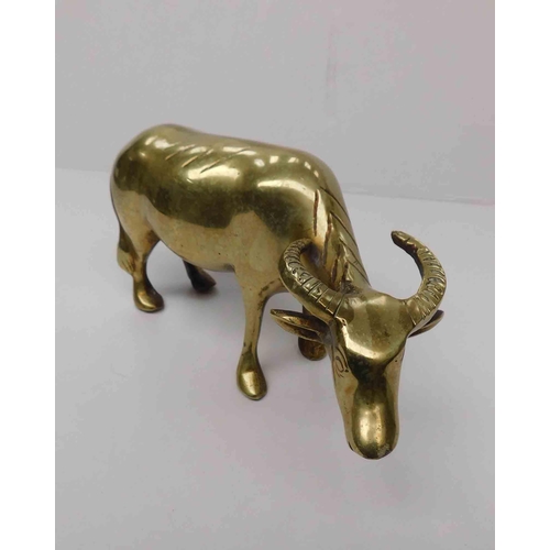 19 - Brass - water buffalo/oxen