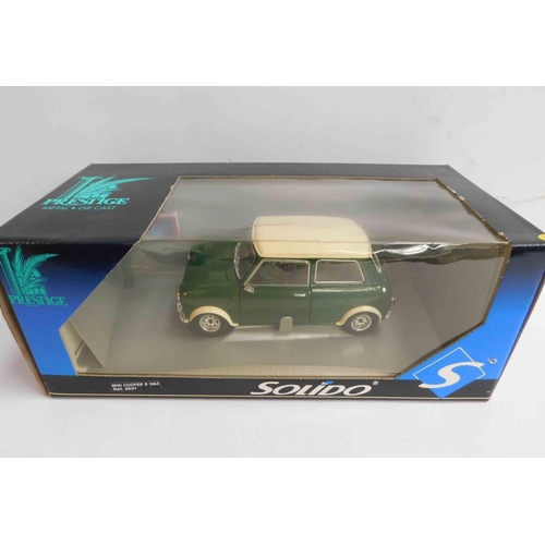 194A - Solido - Mini Cooper S 1964 model - die cast car - boxed