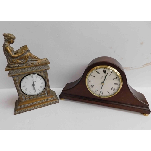 30 - Two - Vintage mantle clocks