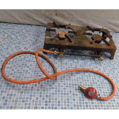 506A - Large industrial 2 ring gas burner