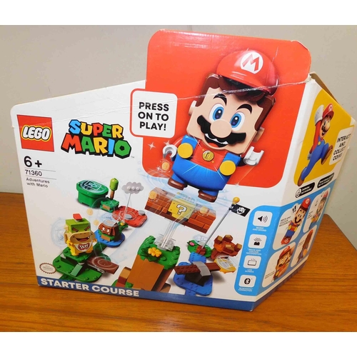 554 - Lego Super Mario 71360 starter set - boxed, unchecked