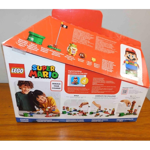 554 - Lego Super Mario 71360 starter set - boxed, unchecked