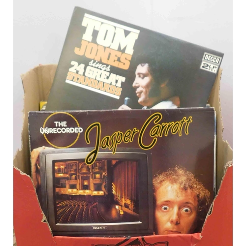 58 - Mixed vinyl - including Tom Jones