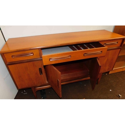 613 - Mid-century g-plan teak sideboard - approx. 5' long