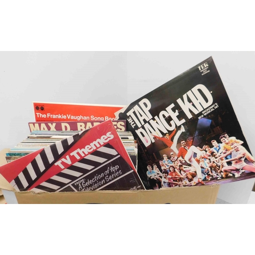 63 - Mixed vinyl records - including soundtracks