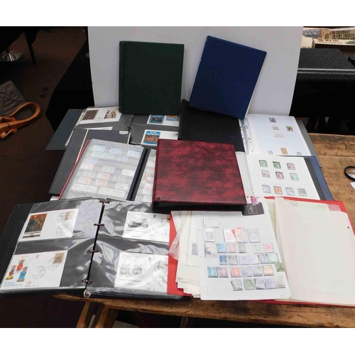 77 - Eleven - stamp albums/various eras & regions