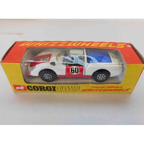 117 - Corgi Toys - die cast Porsche Carrera 6 - WhizzWheels - boxed