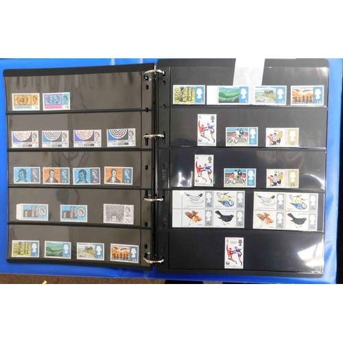 180 - Stamp album of GB stamps - including phosphor