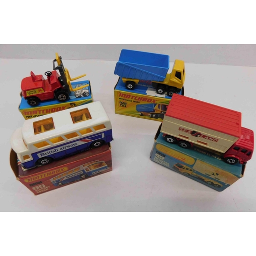 209 - Four - Matchbox die cast vehicles - boxed