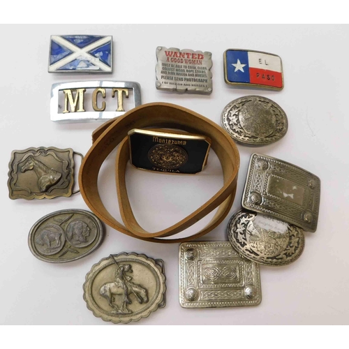 226 - Mixed - belt buckles