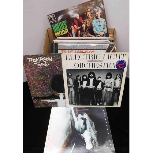 25 - Thirty six - vinyl records including - The Boomtown Rats/ELO/The Kinks/Roxy Music & The Stranglers