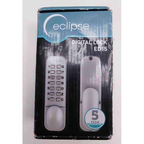 525 - New and boxed Eclipse digital lock...