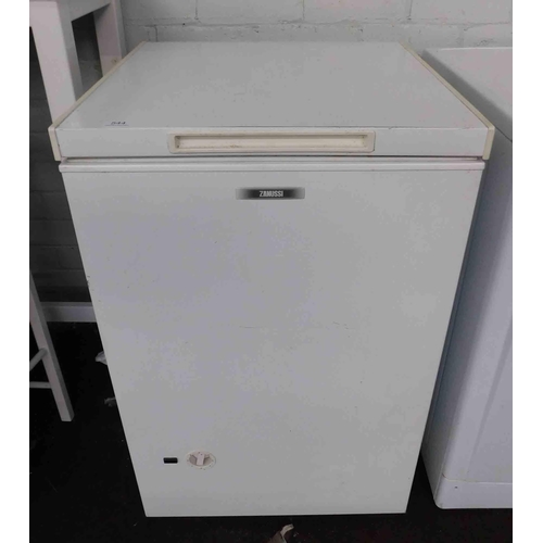 544 - Zanussi chest freezer w/o