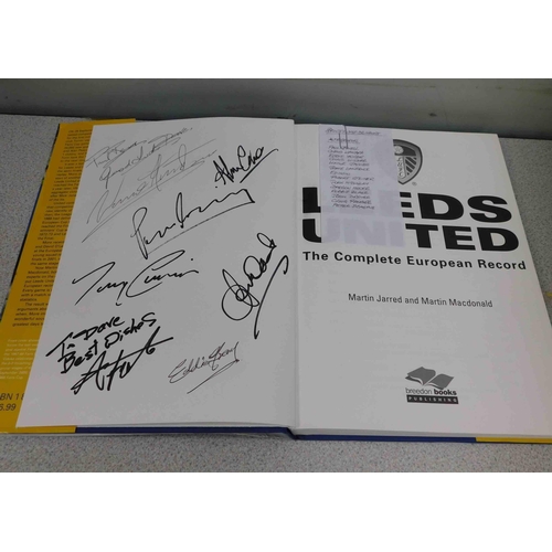 643 - Signed Leeds United book