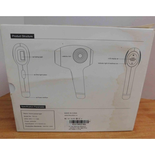 716 - New and boxed Lescolton To11C home pulsed light - professional hair removal device