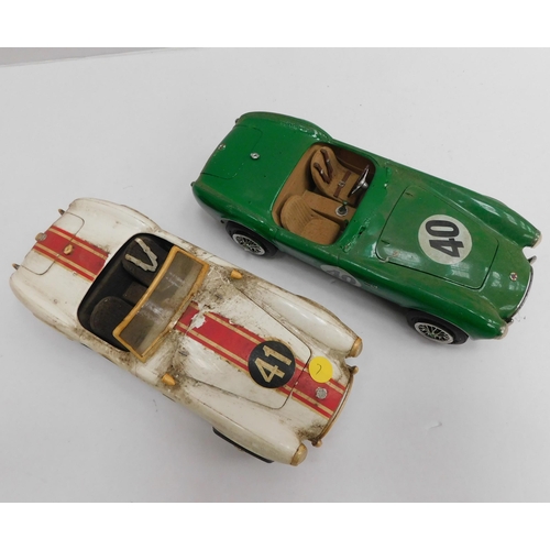 224 - Two - 1950's 18/1 scale - race cars