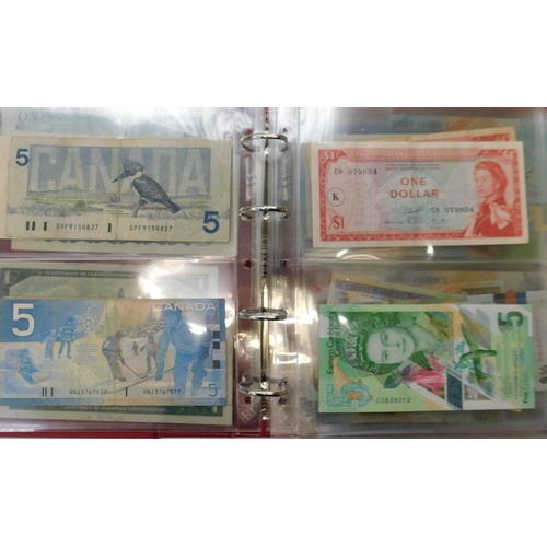 23 - Commonwealth & World notes - in folder...